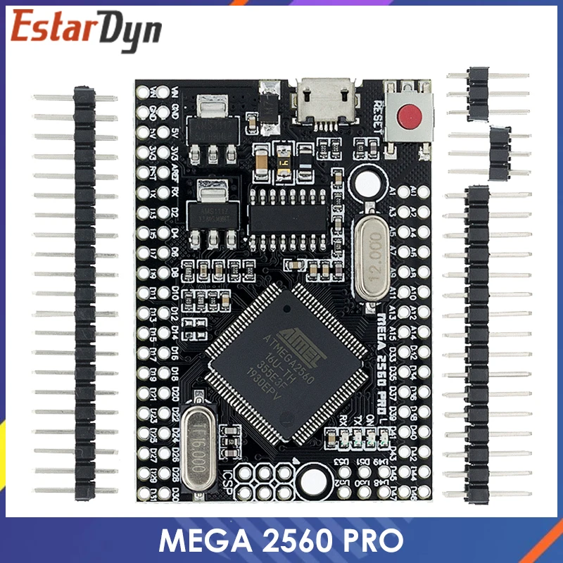 MEGA 2560 PRO Embed CH340G/ATMEGA2560-16AU Chip with male pinheaders Compatible for arduino Mega2560 DIY