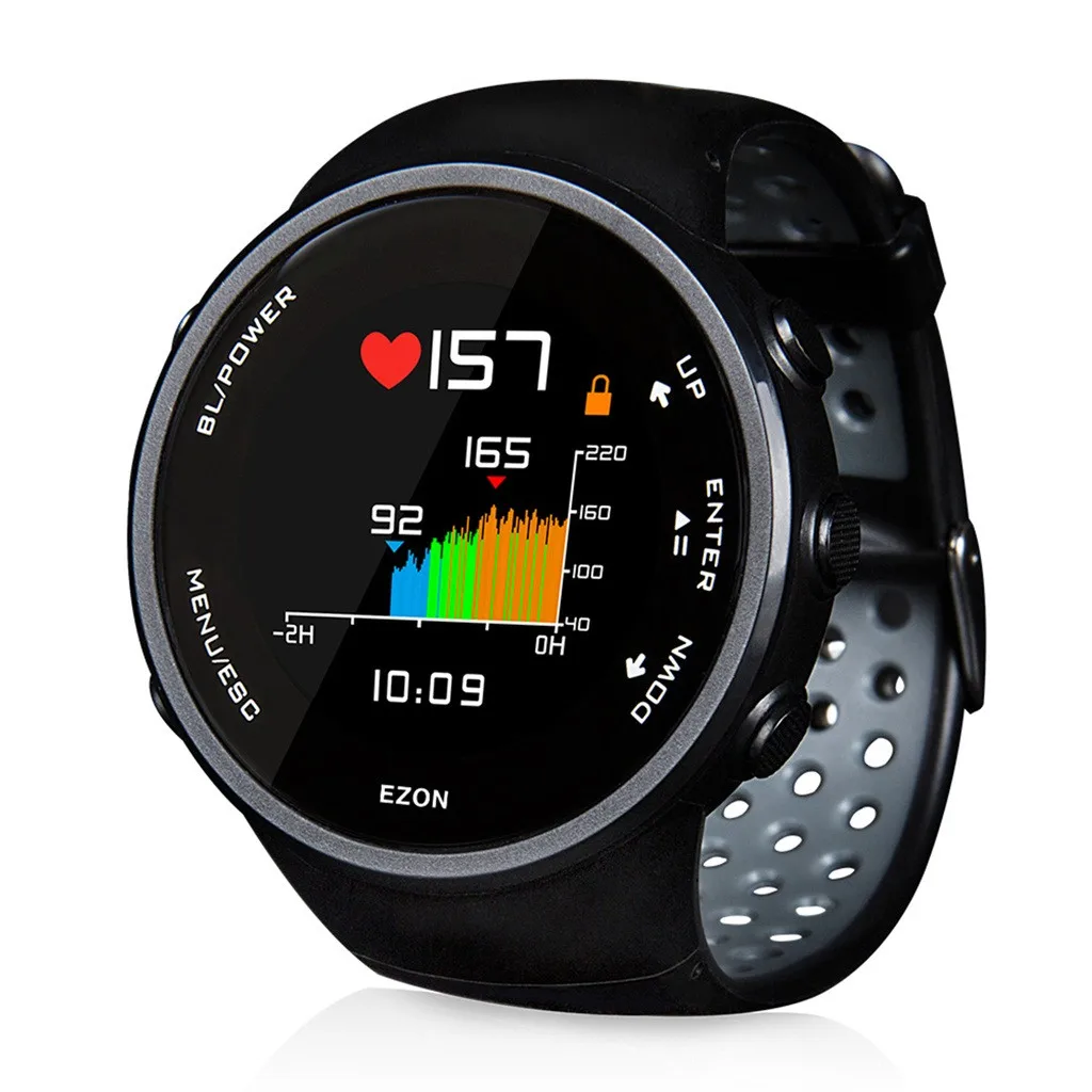 25# EZON T958 gps Бег Спорт Смарт Blueteeth часы с водонепроницаемым шагомер Push сообщение фитнес трекер Смарт часы