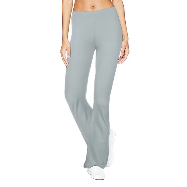 Wide Leg Pants Women Casual Solid Color 