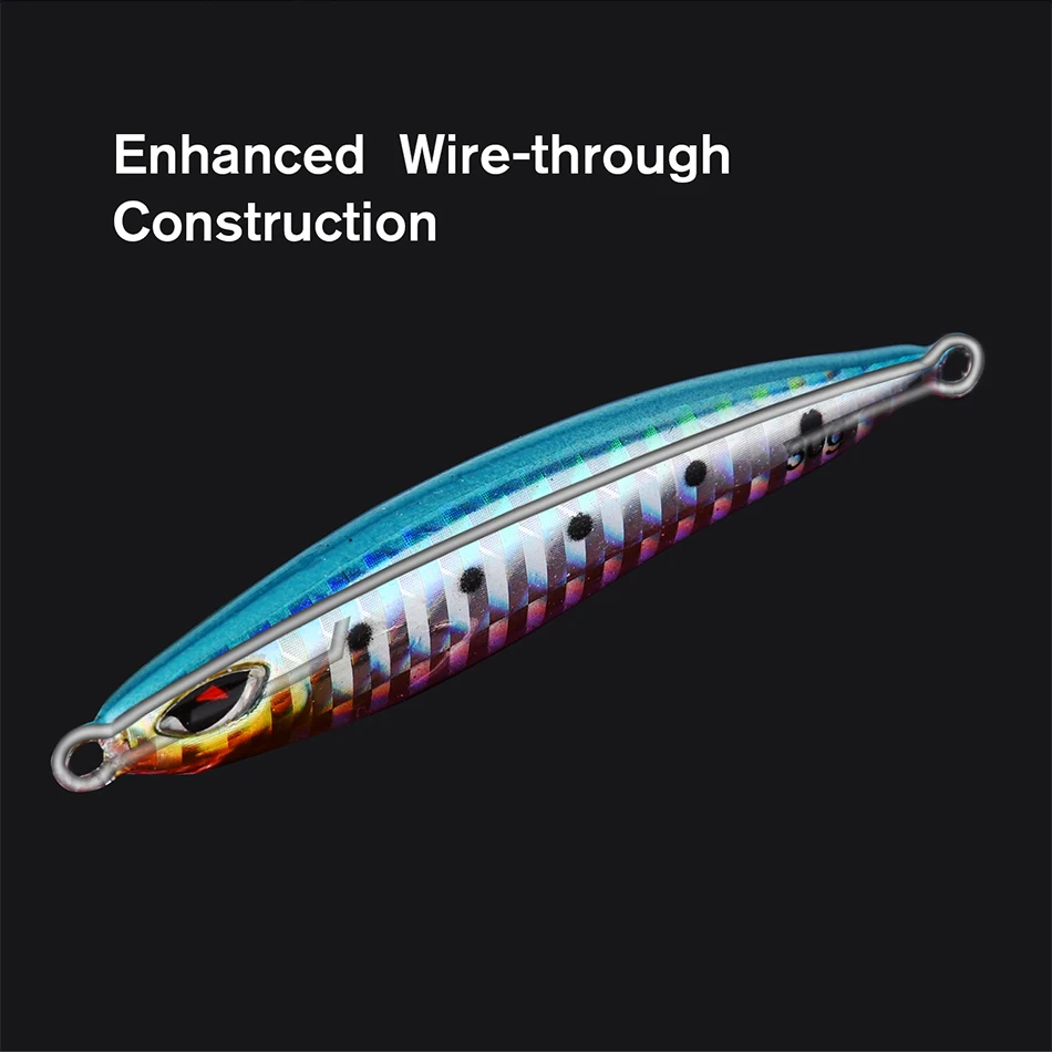 jig metal fishing lure jigging artificial bait 20g 30g fishing wobbler for sea bass freshwater saltwater fishing (5)