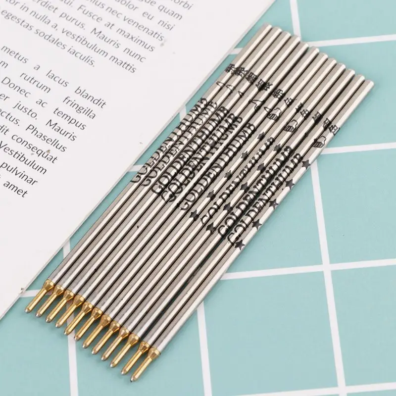 

Thumb Silver Iron Pipe Refill Clothing Leather Cloth Cutting Positioning Special Mark Line Pen Silver Rod 12 Pcs / Box X6HB