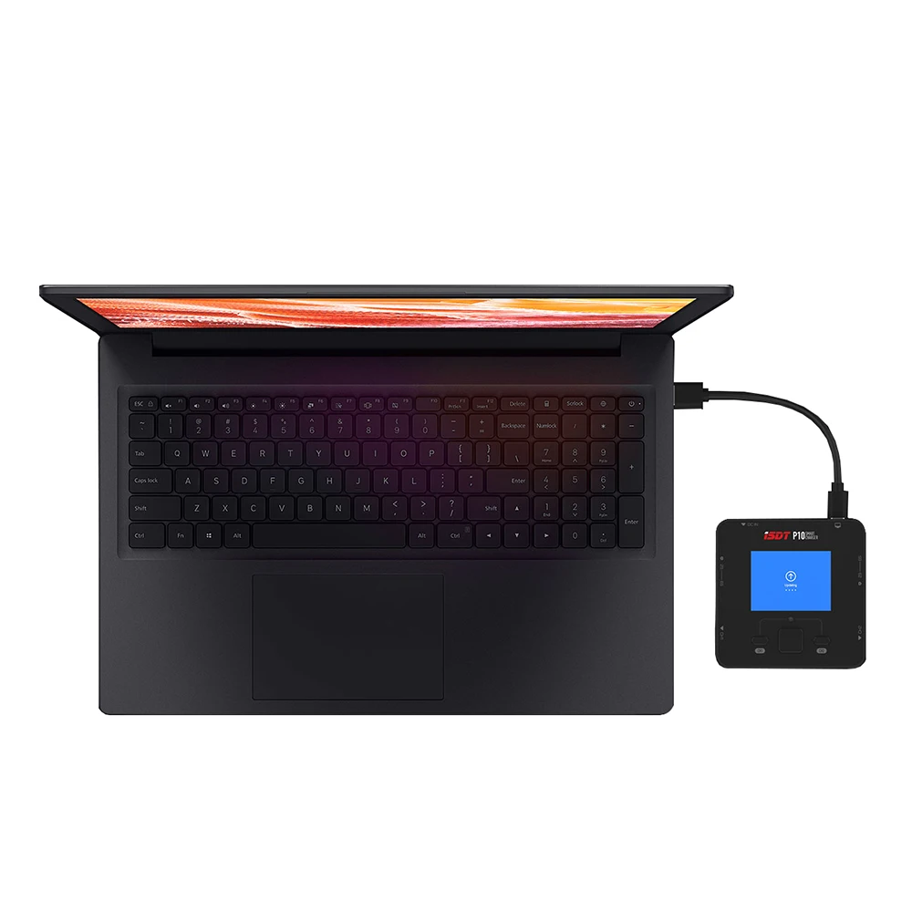 ISDT P10 250WX2 10AX2 DC Dual Channel Smart Charger for 1-6S Lipo Li-ion Life NiCd NiMH LiHV PB Battery thumbnail 6