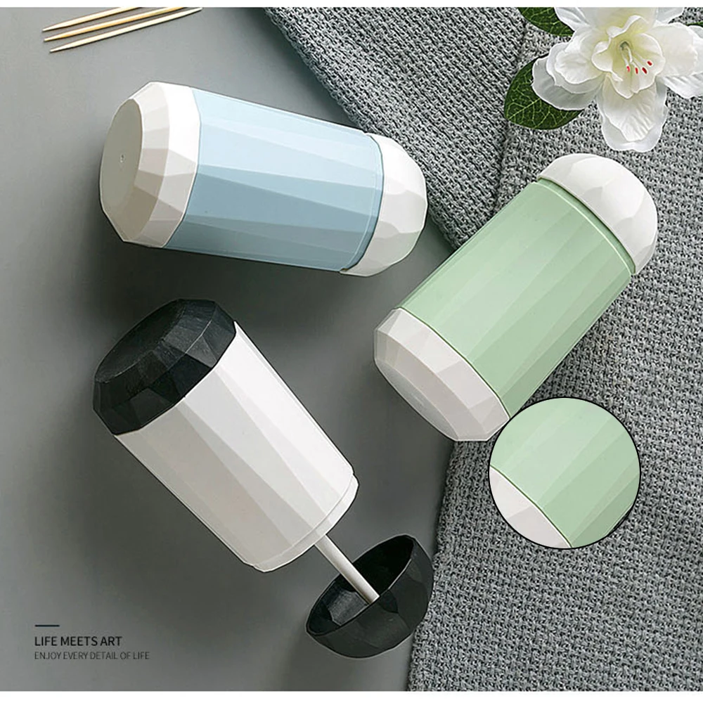 New Useful Nordic Style Creative Automatic Wooden Plastic Toothpick Holders Toothpick Stand Toothpick Box Toothpick Holders