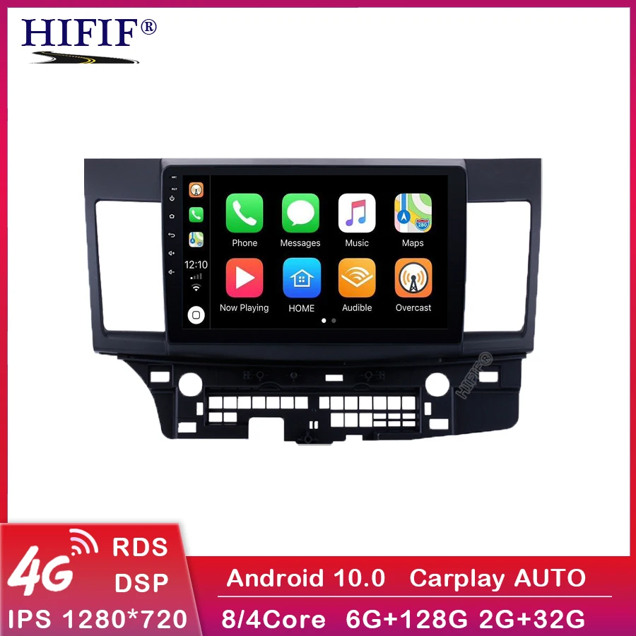Автомагнитола 2 din мультимедийный видеоплеер 4 Гб + 64 ГБ DSP Android 10 0 GPS-навигация для