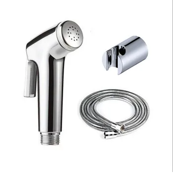 

Toilet Bathroom Handheld Diaper Sprayer Shower Bidet Sprayer Hose Holder Toilet Hand Bidet Faucet Bathroom Bidet Shower Sprayer