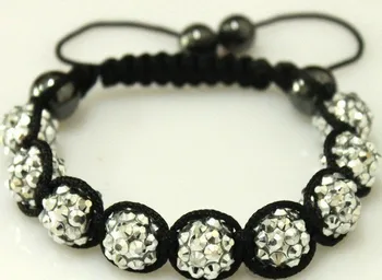 

rtg45ty 10mm Resin crystal Bracelet Disco Ball Pave Bracelet jewelry wholesale crystal