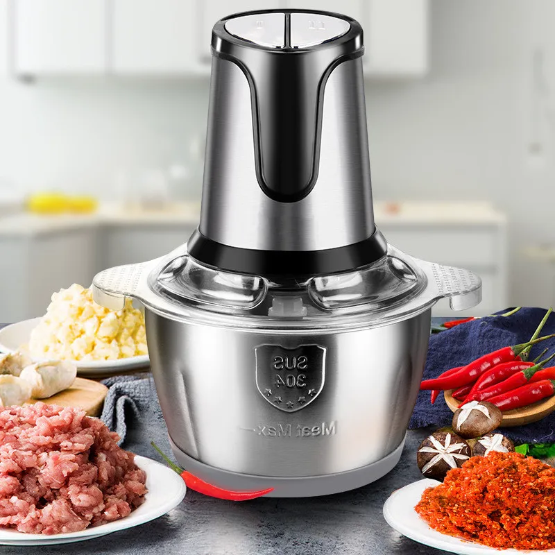 MG 01 500w Мясорубка из нержавеющей стали измельчитель электрическая автоматическая