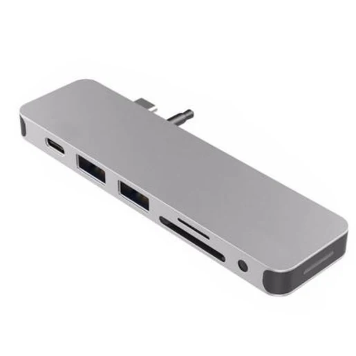 usb hub Hyper HyperDrive SOLO 7-in-1 Hub для Macbook и устройств с портом Type-C. Порты: 4K/30Hz HDMI, USB-C
