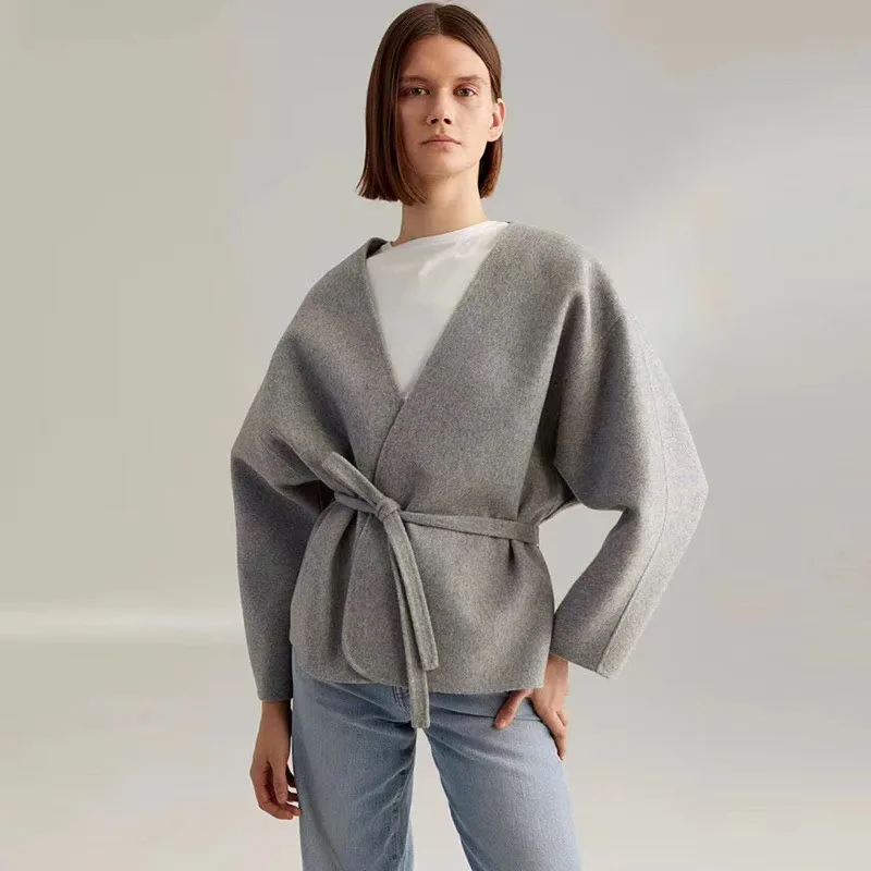 Totem* Wool Coat Short Cardigan Cassic 