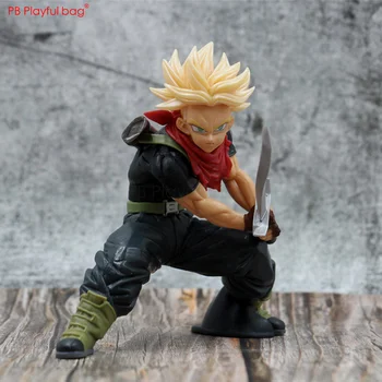

15CM Super Saiyan Torankusu Dragon ball figure PVC collectible-model toys Anime-toys Japanese Anime action figure HE17