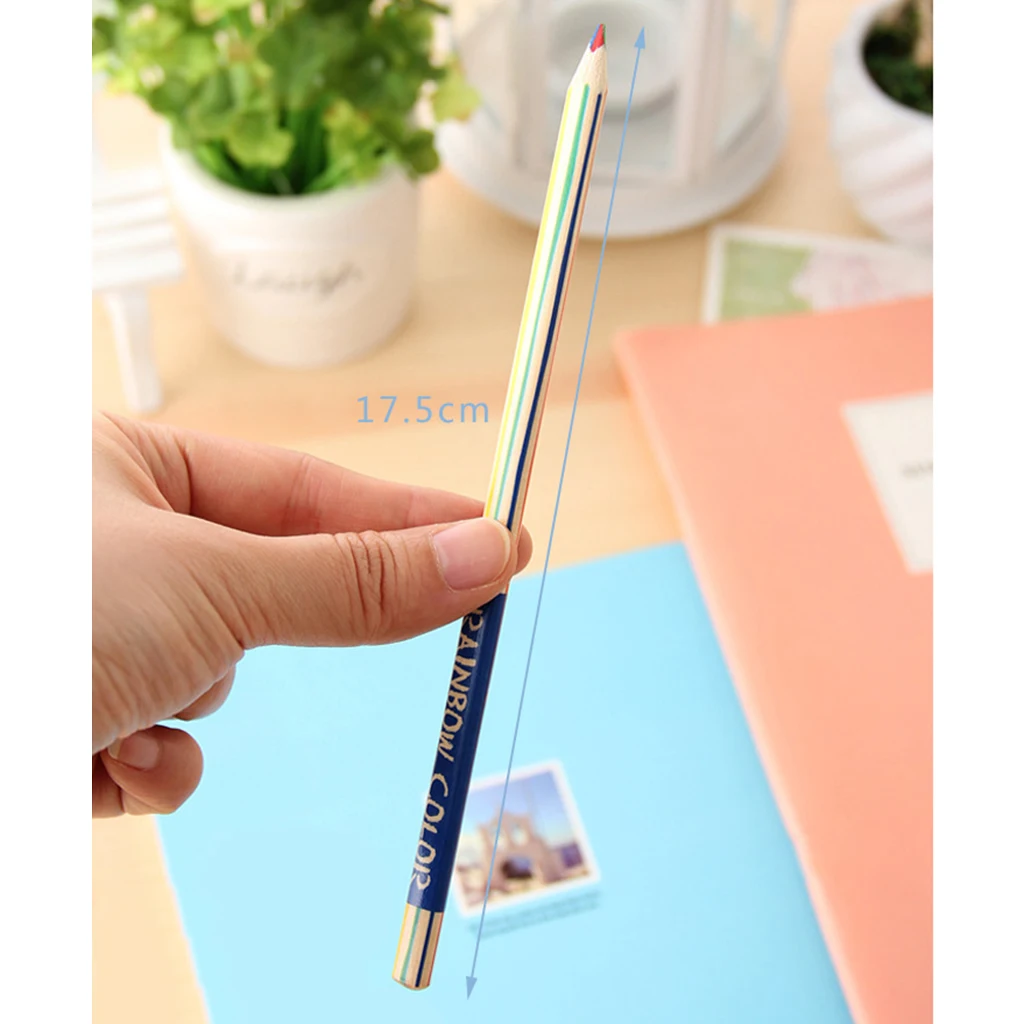 12x Rainbow Professional Oil Based Colored Pencils for Artist Kids Beginners Color Pencils for Coloring Drawing and Sketching