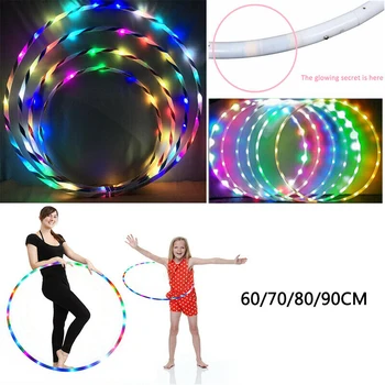 

Colorful Fitness Circle Yoga Exercise Slimming Sport Hoops Massage Loops Gymnastics Ring Building Thin Waist Equipment