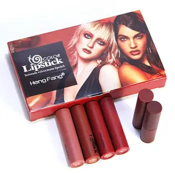 

Heng Fang velvet, matte, lipstick, fog, face, six colors, classic color lipstick, six sets of boxes.