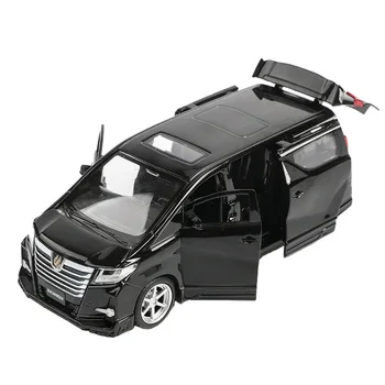 

1/32 Alloy Car Diecasts Toy Model Side-Door Pull Back And Return 15.5 Cm Engine Sound and Lights