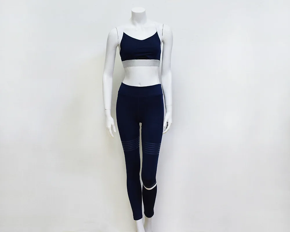 Новая одежда для тренировок для женщин Йога костюм для фитнеса брюки спортивный набор спортивная одежда для йоги одежда для женщин тренажерный зал