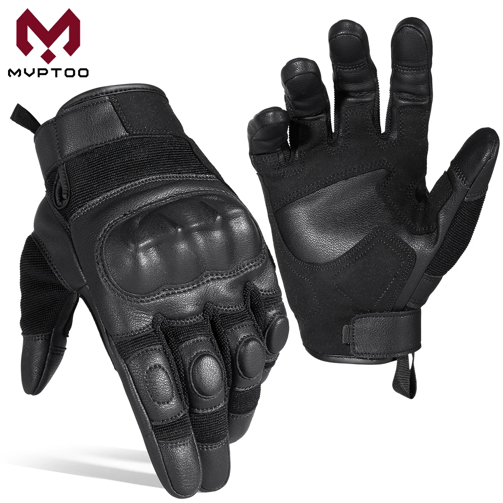 Touchscreen Motorcycle Full Finger Gloves Men Women Breathable Bike