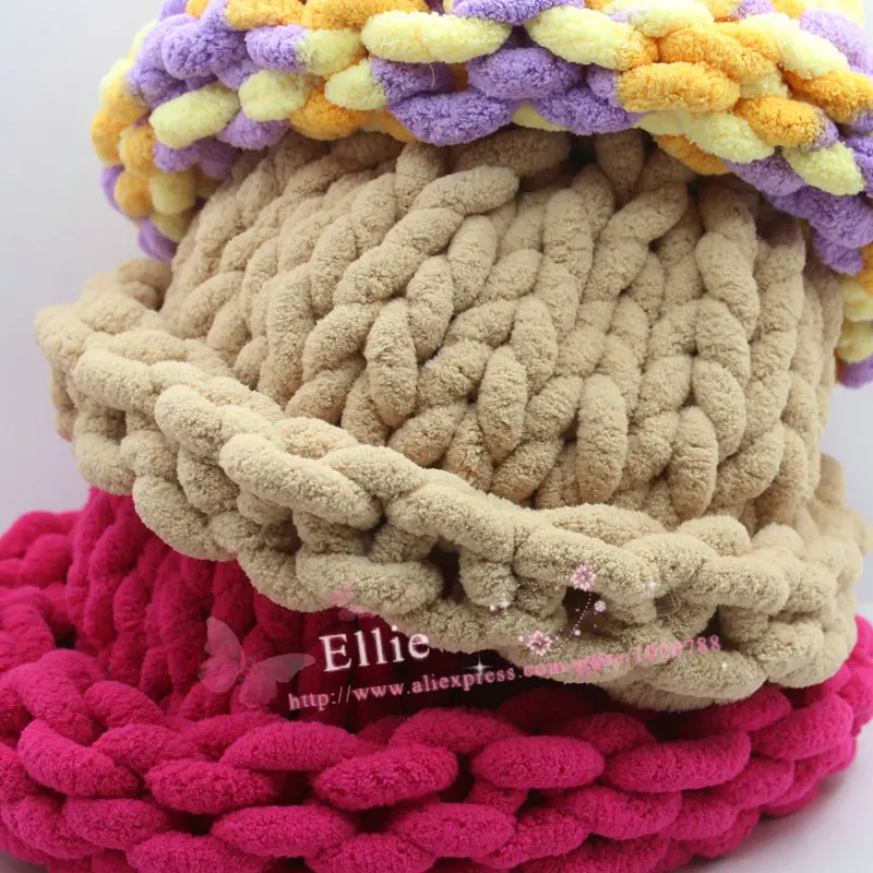 250 г корейская шерсть 20 мм сверхтолстая пряжа для вязания мериносовая крючком