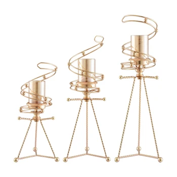 

Vintage Candlestick Candle Holders for Wedding Party Home Anniversary Decor