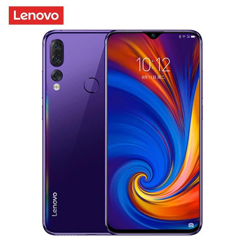 Глобальная ПЗУ lenovo Z5s Snapdragon 710 Восьмиядерный 6 ГБ 64 Гб Смартфон Лицо ID 6,3 дюймов Android P тройной задней камеры мобильного телефона