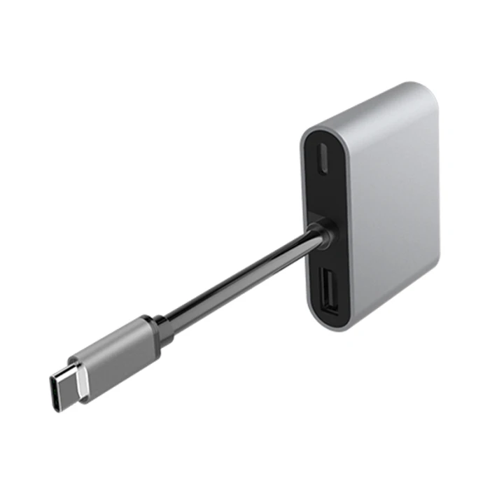 4 в 1 type-C к HDMI 4K VGA USB3.0 аудио-видео адаптер PD быстрое зарядное устройство IJS998