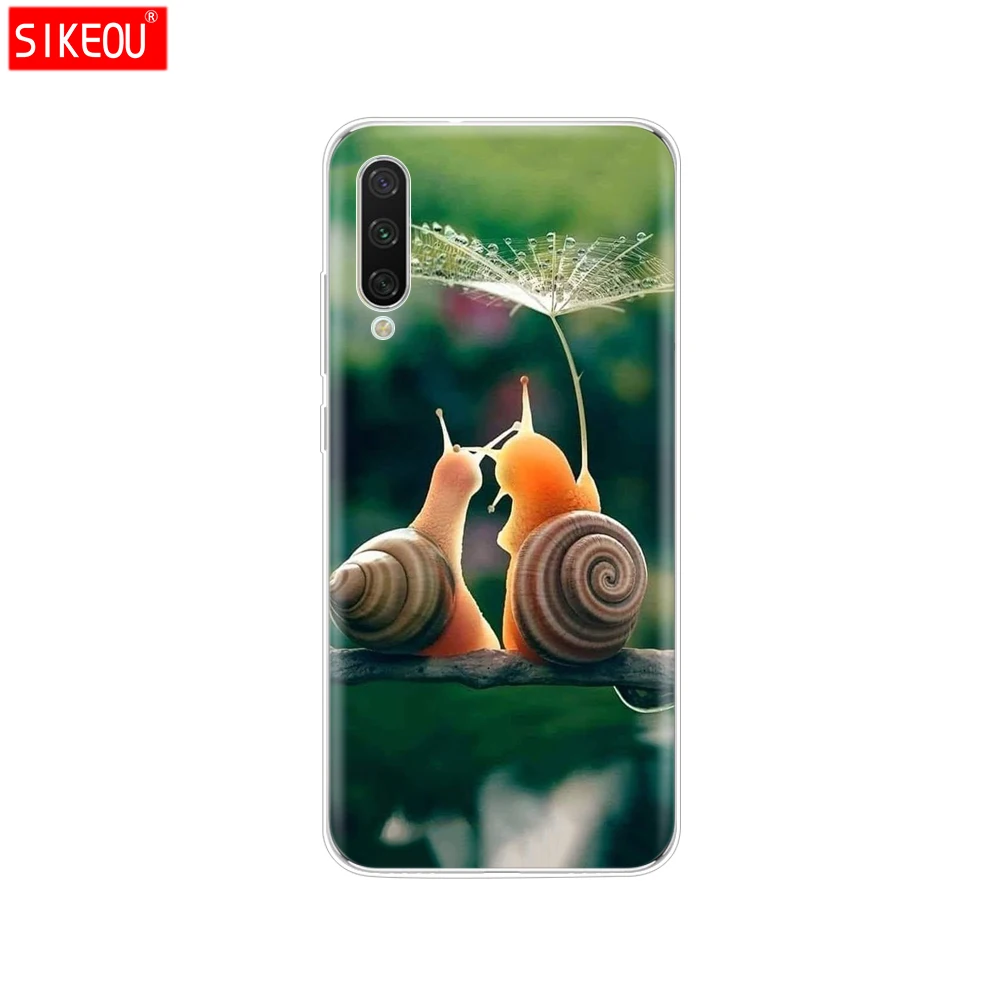 Силиконовый чехол для xiaomi mi 9 LITE, чехол из прозрачного ТПУ, чехол для xiaomi mi 9 lite, задняя крышка для xiaomi mi 9 lite, чехол, Сумка с кошкой