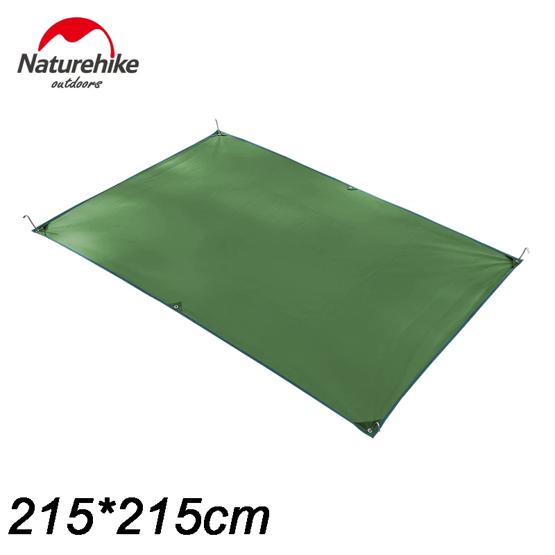 NatureHike 2-3 человек водонепроницаемый PU покрытие высокое качество 210T Оксфорд материал Кемпинг Пикник пляж коврик палатка крыша брезент - Цвет: orange L