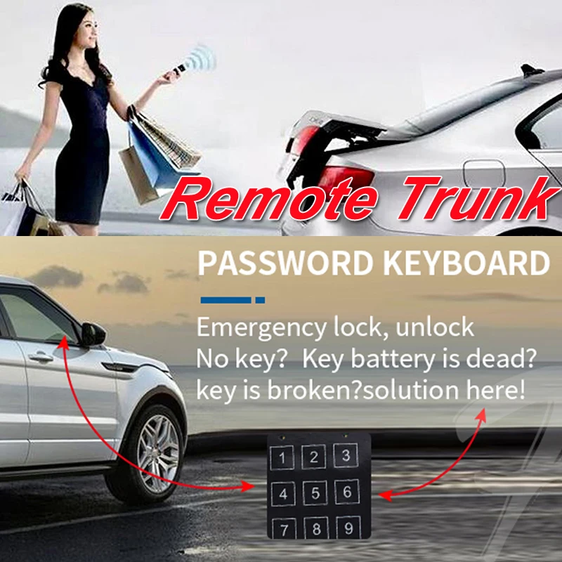 Cardot лучший Авто PKE двигатель Push Start Stop дистанционный стартер Пассивный