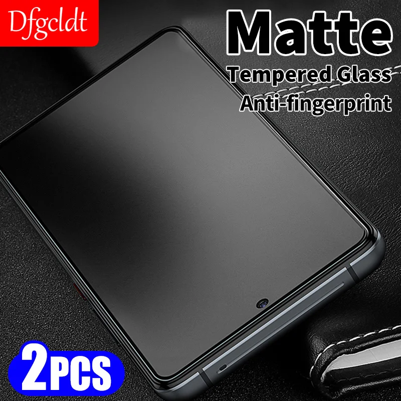 

2Pcs No fingerprint Matte Glass for Xiaomi 10 10t lite 9 SE 11X 11t 10i 11i Tempered Glass Xiaomi Poco X3 Nfc F3 GT M3 F2 M2 Pro