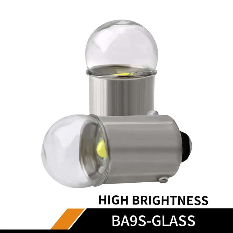 2x ���� BA9S T4W LED �ڵ��� ���� T2W T3W H5W ���׸��� �ڵ��� LED �Ǳ� ��ȣ�� ����, 1 LED DC12V 12913 12910 12929