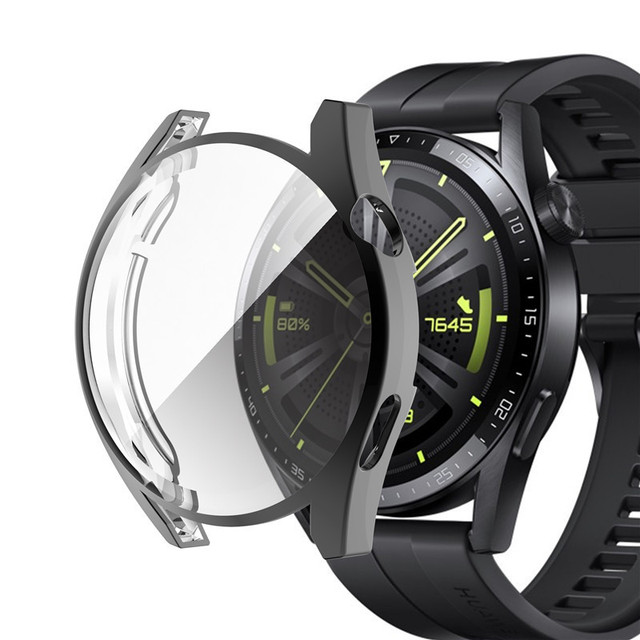 Case For Huawei Watch GT3 GT 2e GT2 42mm 46mm GT 3 TPU  soft All-Around Screen Protector For Huawei Watch GT3 GT2 GT2e