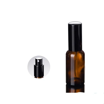 

Spray Bottle Perfume Empty Amber Cosmetics Container Accessories Enclosure Packaging Storage box 30ml Travel Glass Oil Sprayer