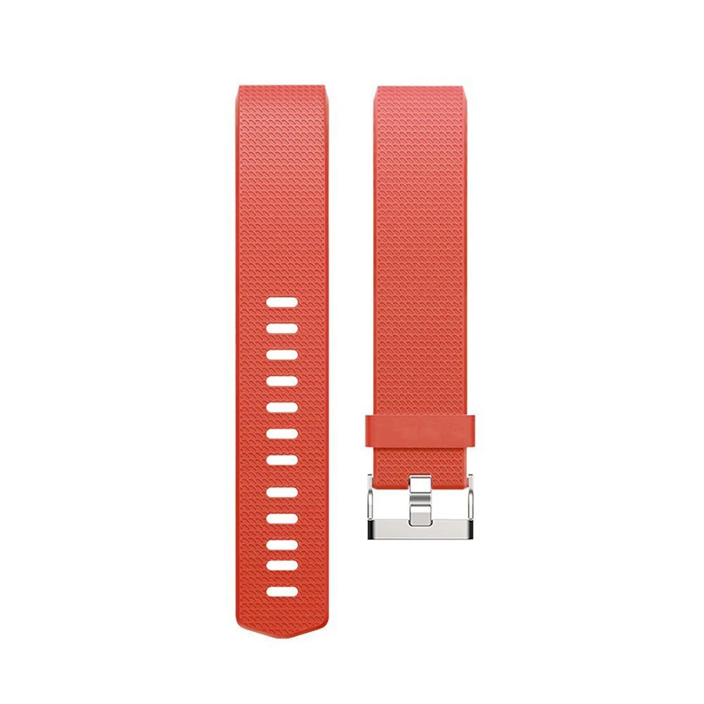 ORANGE CH2) Honecumi для браслета FitBit Charge 2 мягкий силиконовый сменный Браслет Smartwatc Sporting для смарт-часов Fit Bit Charge2 - Цвет: ORANGE
