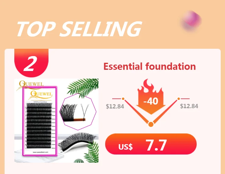 Quewel V Shape Flat Eyelashes Extensions YY Lashes Auto-Fans 2D Double Tip Eyelash Soft Ellipse Flat Volume Lash Faux Mink Quewel V Shape Flat Eyelashes Extensions YY Lashes Auto-Fans 2D Double Tip Eyelash Soft Ellipse Flat Volume Lash Faux Mink
