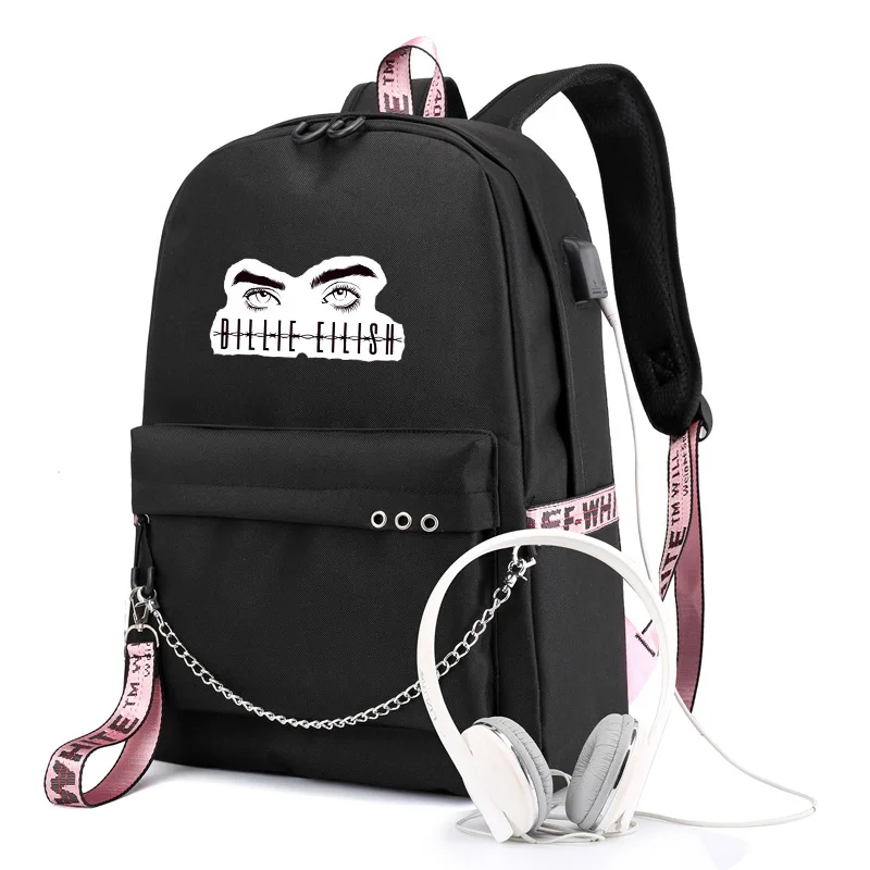 

Girl Backpacks Waterproof USB Charging student laptop school bags bags Women fashion traveling backpack mochilas para jovenes