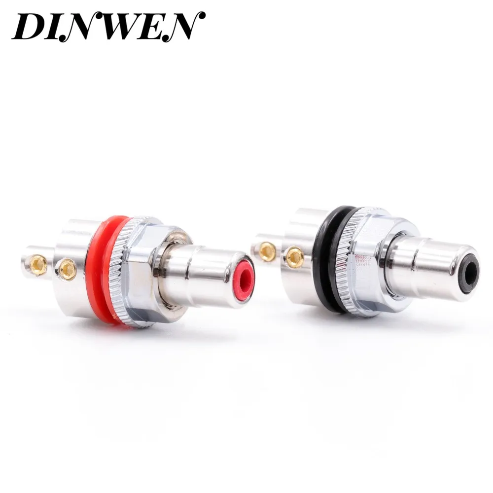Viborg Cobre Puro Feminino RCA Jack Conector