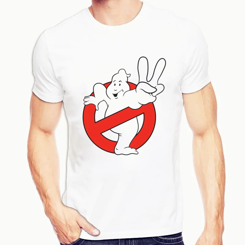 

Mens T shirts Fashion Movie Ghostbuster T Shirts Men Harajuku Funny Print Tshirt Men Hip Hop Streetwear Tee Shirt Homme Tops