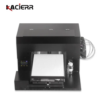 Billige Automatische Dtg A3 Dark T-shirt Drucker Home Office Multi-funktion Bekleidungs Druck Mit Fach Für Bessere Wirkung Inkjet Typ