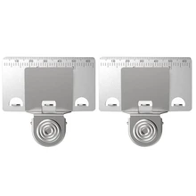 Pince à ruban de mesure 2 pièces, outil de mesure de ruban Clip de positionnement pour les coins porte pince outils de mesure de précision