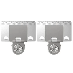 HOT 2 Pcs Measuring Tape Clip,Tape Measuring Tool Positioning Clip for Corners Clamp Holder Precision Measuring Tools