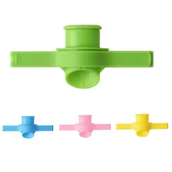

2 In 1 Reusable Food Bag Sealing Clips Discharge Nozzle Sealing Clamps Seasoning Bag Seal Tools Home Kitchen Restaurant Tools