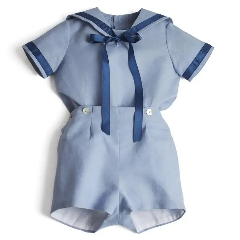 Комплект детской одежды из рубашки и брюк хлопка | Детская одежда обувь