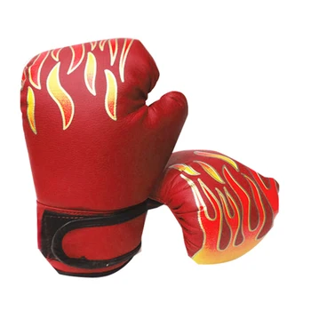 

Kickboxing Boxing Gloves Fighting Adjustable Training Ergonomic PU Leather Durable Kids Sparring Sports Accessory Muay Thai