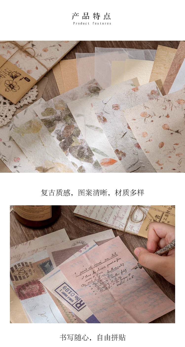 Mr.paper 30 Pcs/bag 4 Designs Vintage Style Paper Tip Temperature Series Creative Stationery Hand Account DIY Material Package Mr.paper 30 Pcs/bag 4 Designs Vintage Style Paper Tip Temperature Series Creative Stationery Hand Account DIY Material Package