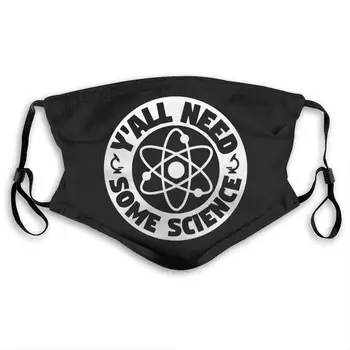 

Science Unisex Anti-Pollution Mask Dust Mask with Filter Mask Black