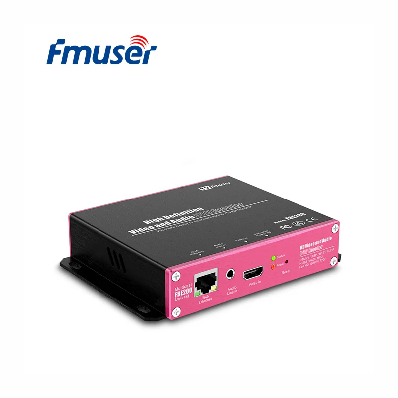 Fmuser H.264/H.265 HD IPTV ネットワークライブエンコーダ FBE200 (Япония) | Электроника