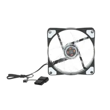 

3Pin/4Pin 1200RPM 120mm PWM Speed Control CPU Cooler Cooling LED Case Fan for PC