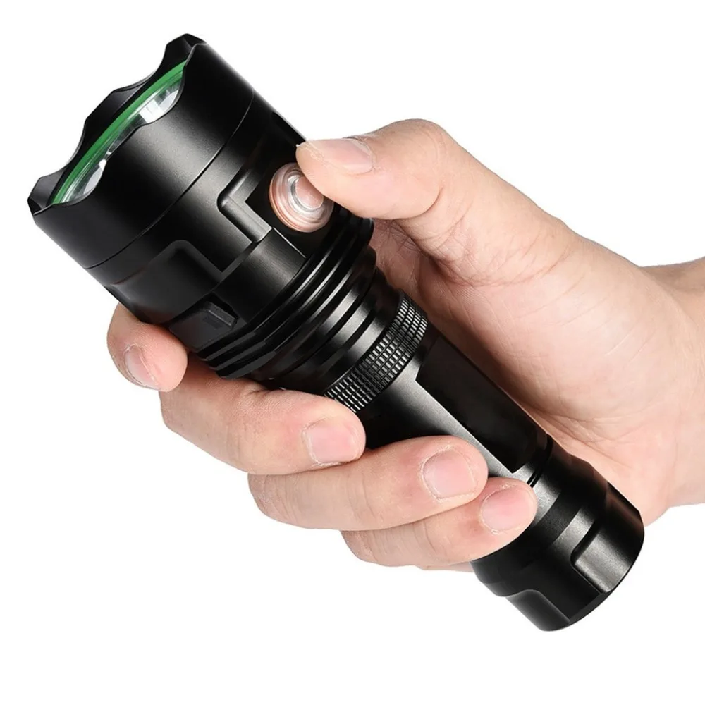 LED Torch Flashlight 3XHP90 Torch USB Rechargeable Waterproof Lamp Ultra Brigh Flashlight Torch 18650 Lanterna 40NOV29 (8)