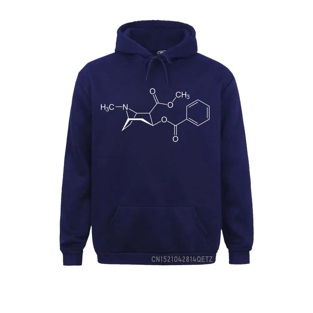 Cocaine Molecule Funny Chemistry Atoms Scientific Atoms T-Shirt__B10765 Designer Mens Sweatshirts Long Sleeve Hoodies Sportswears Cocaine Molecule Funny Chemistry Atoms Scientific Atoms T-Shirt__B10765navy