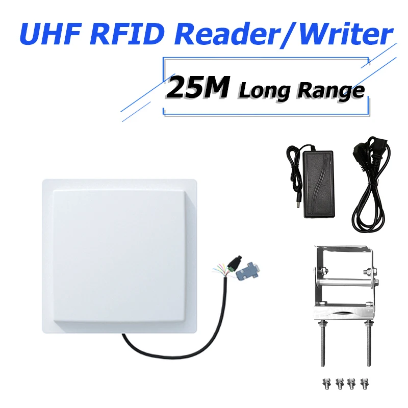 Метка Диапазона UHF RFID считыватель писатель Модуль 25 м большой дальности 865 ~ 868 МГц