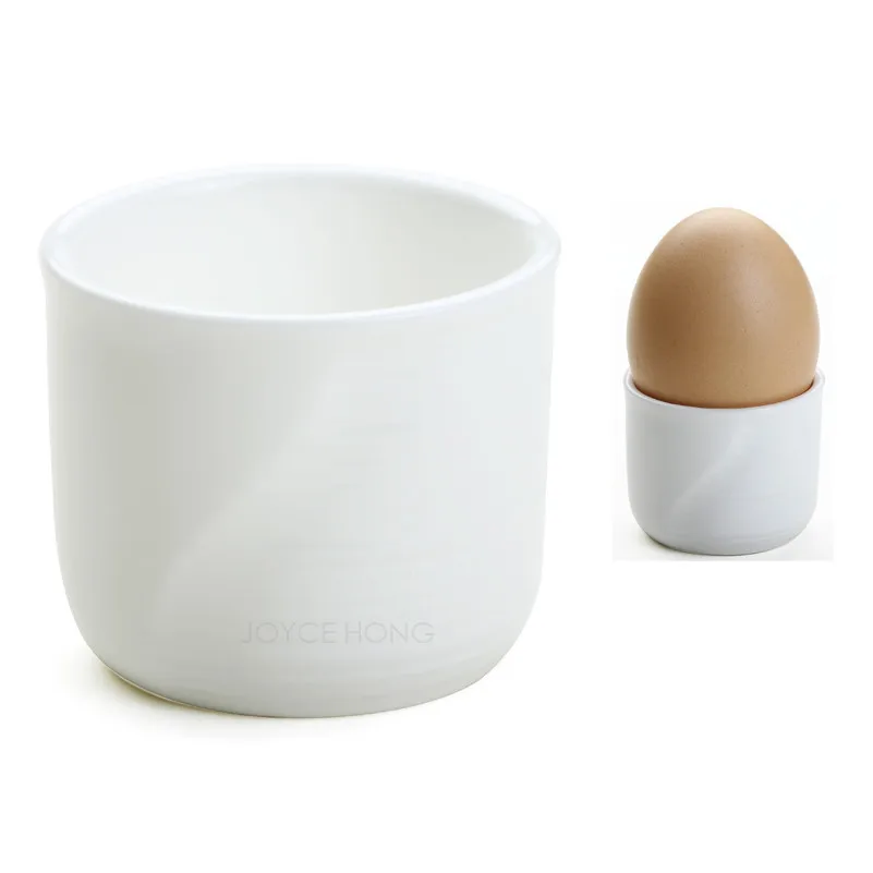 2pcs/Lot Ceramic Egg Holder Cups,Egg Cup Set